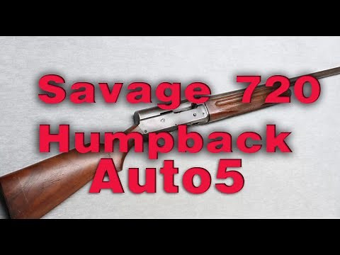"Savage Shotgun That Leaves You Speechless!" Savage 720 Humpback Auto 5 12ga Shotgun
