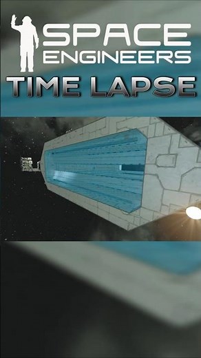 🛰️Adding Details To The Docking Bay - Building A Space Station | Space Engineers Time Lapse PT. 4