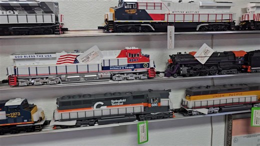 19 reactions | Just a sample of the O Scale engines instore. From MTH, Atlas and Lionel Legacy we got some nice ones. Z Scale to G Scale and so much more than trains. #westsidetrains #lasvegas #modeltrains #hobbystore #hobbyshop #oscaletrains | Westside Trains | Facebook