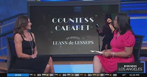 Countess Luann de Lesseps talks about her upcoming Countess Cabaret show at El Rey Theatre