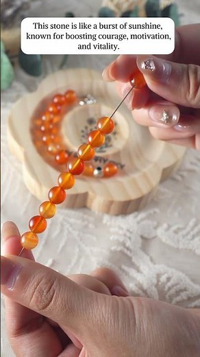 The PERFECT Crystal Combo? DIY Carnelian & Green Strawberry Quartz Bracelet Stack