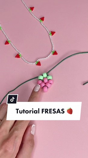Cómo Hacer Joyas de Frutas en Verano - Tutorial Fresas 🍓