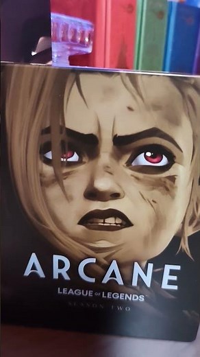 ARCANE FULL SET🔥#arcane #steelbook #anime #vinyl #bluray #videoclub #jinx #4k #physicalmedia #movie