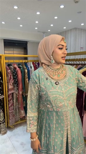 Eid panjabi and ready made party wear attire live for Benarasi Kuthi | Nermeen Ahmed