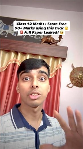CBSE 12th Boards: How to score 100 in Maths Class 12 😱 How to Pass in Maths Class 12