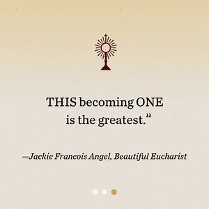 Nothing will transform your life quite like a personal encounter with Jesus in the Eucharist. Discover what that encounter can mean for your life too by getting your own copy of Beautiful Eucharist! Order here: https://bit.ly/3FZKEpO | Dynamic Catholic