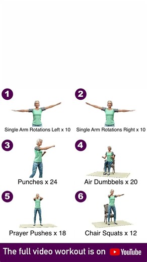 Boost Your Heart: 20 Min Seated Workout for Seniors