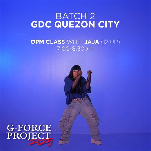 2.7K views | G-Force Project 2025 BATCH 2 MOA ARENA Save the Dates...