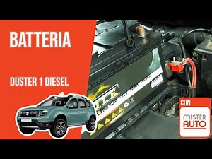 Cambio batteria Duster 1 1.5 dCi 🔋