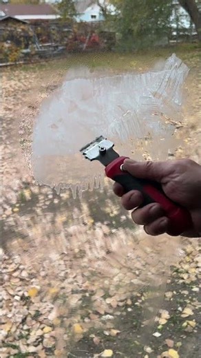 Remove Window Stickers | Julies Flat #diy #lifehacks #stickerremoval #fyp #removestickers #howto