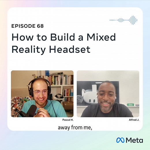 How do you build a mixed reality headset from scratch? Alfred J., VP of Hardware Engineering at Reality Labs, recently joined the Meta Tech podcast to take us through the full process of bringing a Quest device from sketch to scale. Listen to episode 68 now! 🎧 https://bit.ly/40aEHku #LifeAtMeta #engineering #hardware | Life at Meta