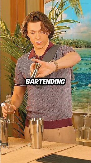 Tom Holland Reveals His Bartending Skills 🤯