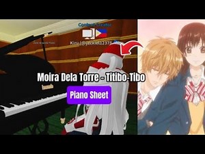 Titibo-Tibo - Moira Dela Torre | Roblox Piano🎹【 sheets in desc 】