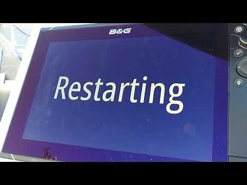 Software Update for a B&G Zeus3 Display