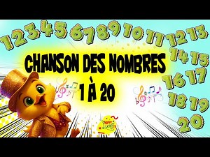 Chanson des Nombres 1 à 20 🧮 | Comptine Amusante pour Enfants | Happy Lumi TV