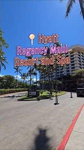 Hyatt Regency Maui - From lobby to ocean, walking tour #kaanapali