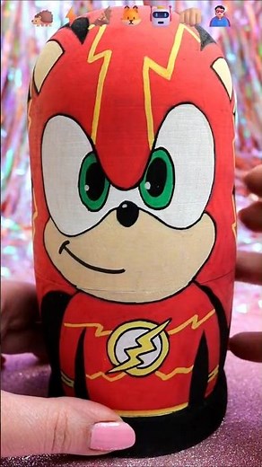 ASMR UNBOXING Sonic x DC Nesting Dolls Review ❤️#shorts #asmr #sonic #dc #dccomics #trending #viral