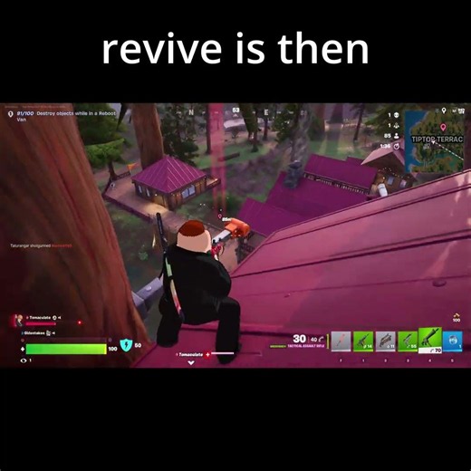 knocked doon zippies #thatspatter #entertainment #fortnite #geordie #funny #funny #shorts #ziplining