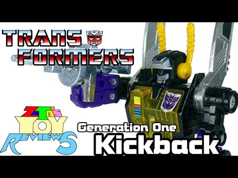 Transformers Generation One Kickback Toy Review