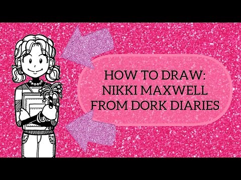 How to draw Nikki Maxwell from Dork Diaries