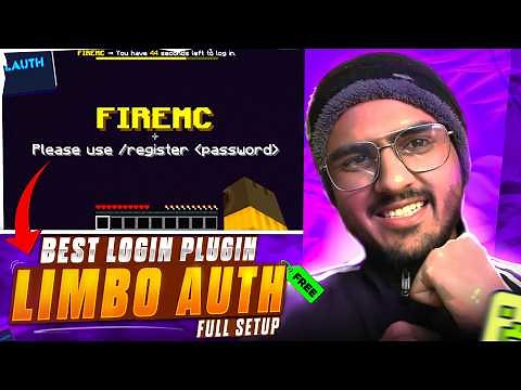 Limbo Auth Plugin Setup Like FireMC Server | Best Login Plugin for Minecraft | Full Setup Guide