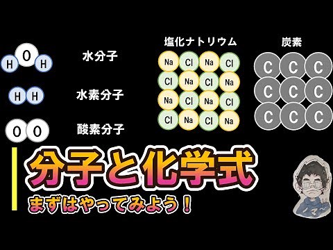 【解説】中２理科 分子と化学式