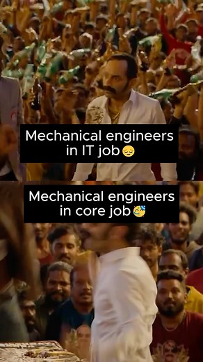 BK Engineering on Instagram: "Mechanical engineers in IT job😞vs Core job🥳 #mechanical #corejob #welovemec #design #bkengineering"