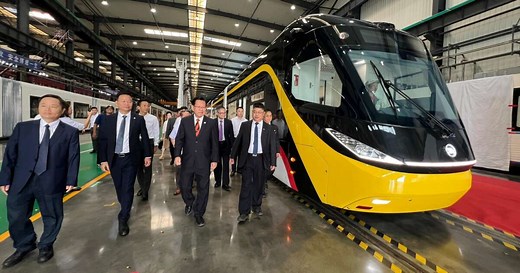 Sarawak to receive first two autonomous rapid transit (ART) hydrogen trackless trams by end of year - paultan.org