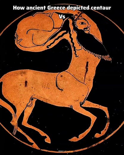 Ancient Greek Centaur vs Medieval Centaur #art #ancient #greece #medieval #europe #history #trending
