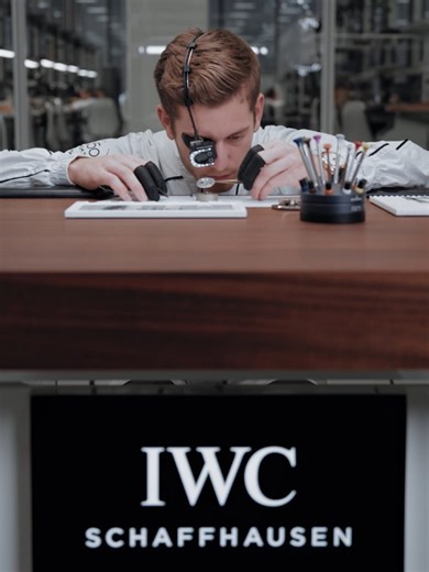 George Russell's race pace, assembled by Thomas Zimmermann. Black ceramic, electric blue lume, and scratch-resistance that doesn't flinch under pressure. 📸 IW389411 #IWCwatches | #IWCpilot | IWC Schaffhausen