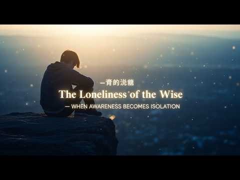 The Psychology of Loneliness in Deep Thinkers | Why Wisdom Separates You