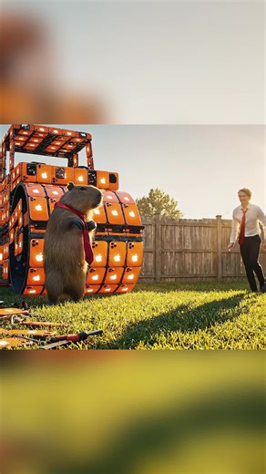 Capy Builds Sugarcane Juice Cart with iPhone 17