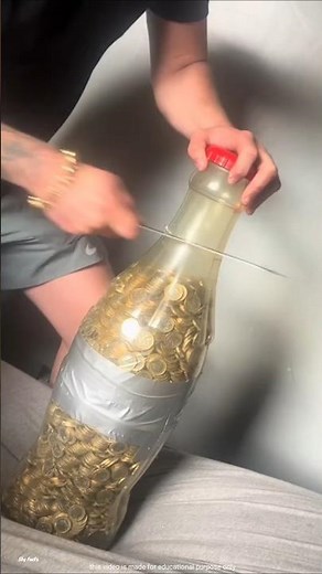 This man collected coins for 3 years #shortvideo