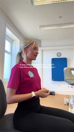 Acupuncture Point for Nausea Relief