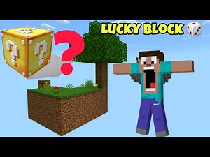 😱 Minecraft LUCKY SKYBLOCK Map Challenge! 🔥 Insane Drops & Funny Moments (Noob to Pro)