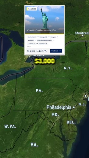 Did you know that for just $3,000 you can take a spectacular 16-day scenic train journey across America from NY to San Francisco? #amtrak #train #newyork #sanfrancisco