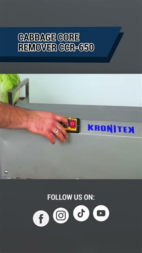 Napa Cabbage Core Removal – CCR-650 🥬