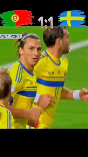 Portugal vs Sweden World cup Qualifiers 2014 | #ronaldo​ vs #ibrahimovic​ who is better #shorts​