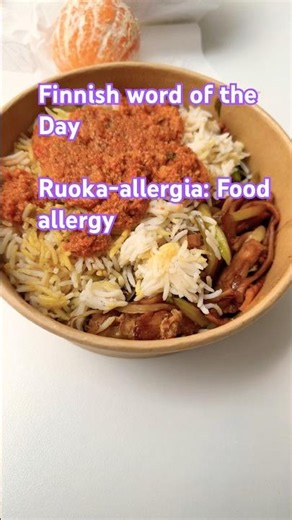 Ruoka-allergia means Food allergy
