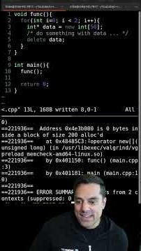 memory leak exercise [C++ Shorts Lesson 24]