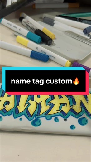 Creative Graffiti Name Tag Designs for Tote Bags