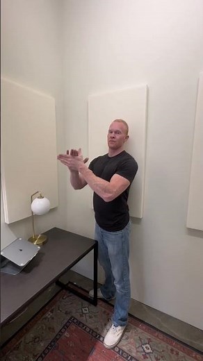 Office Echo Test — Before & After Acoustic Treatment (Huge Difference)