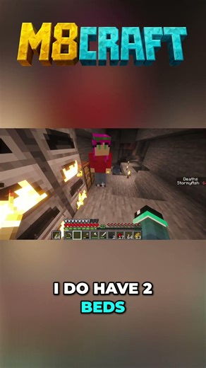 Minecraft Pro Tip: Smelting Iron & Bed Wars Explained! #shorts