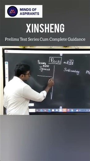 Rocks | Igneous, Sedimentary & Metamorphic Rocks | UPSC Prelims |MindsofAspirants |#upscshortsvideo