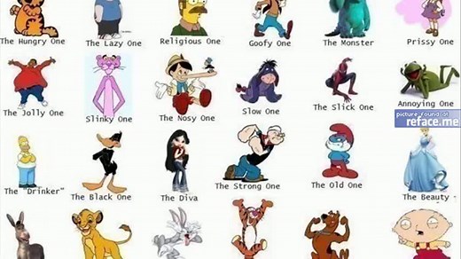 cartoon network characters names
