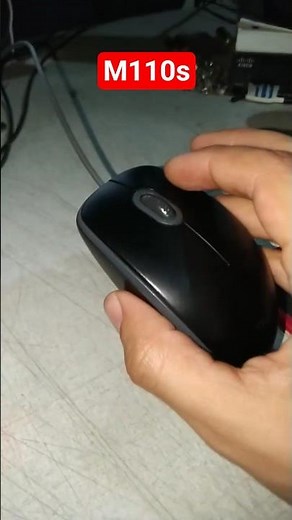 Logitech m110s mouse experiencing double-click, inverted-click, and click failure issues.