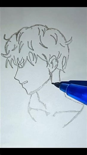 Animie neck tutorial✨#art#neck#drawing#shorts