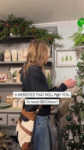 Taylor Smith | Make Money Online on Instagram: "6 Real Ways to Get Paid to Read — plus 🔥BONUS #7 that completely changed my life! 👇🏼 ⬇️ FOLLOW ➜ @freedomfitmom for real, simple ways to earn online as a complete beginner 🏡 1️⃣ Script & Manuscript Reading🎬 Review scripts for $50–$250/project on WeScreenplay or Script Reader Pro. 2️⃣ Scribe for the Visually Impaired 🔎 Support readers through Learning Ally or Be My Eyes for $10–$25/hr. 3️⃣ Book Reviews 📚 Get paid $5–$100 per review on Online 