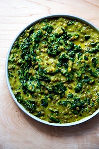 Curried Lentils with Kale and Coconut Milk | Alexandra's Kitchen