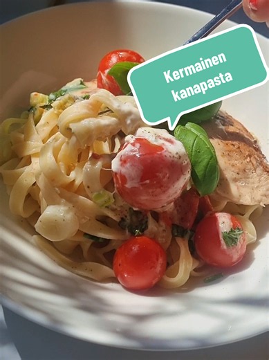 Kermainen kanapasta – nopea helppo resepti